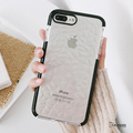 Luxury Geometric Diamond Transparent  Case for iPhone 7/ 8, 7 Plus/ 8 Plus