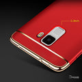 Luxury 3 in 1 Electroplating Back Case for Galaxy A8 Plus