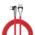 Baseus 90 Degree Lighting USB Type C Cable For Samsung