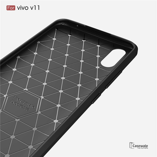 Luxury Ultra-thin Carbon Fiber Case For Vivo V11 Pro