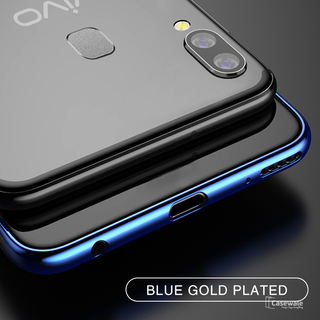 High-end Fashion Transparent Plated Case for Vivo V9