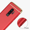 Galaxy S9/ S9 Plus Electroplating 3 in 1 Hard Back Case