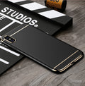 Luxury Gold Plating 3 in 1 Hard Case for Apple iPhone X