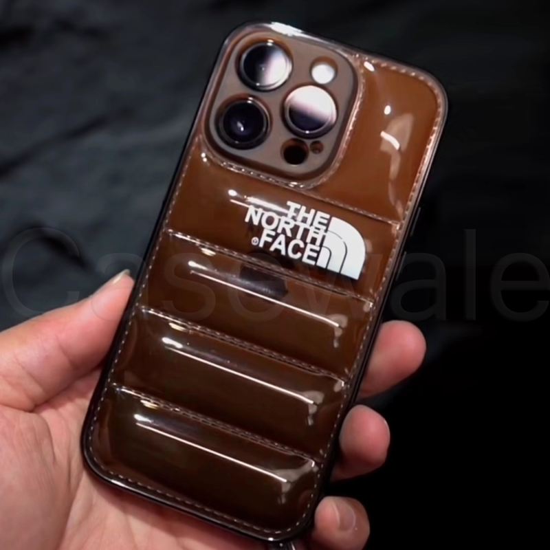iPhone 12 Series Luxury North Face Puffer Phone Case
