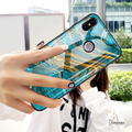 Luxury Majestic Pattern Glass Case for Redmi Note 6 Pro