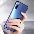 Luxury Frameless Semi Transparent Ring Finger Case for Galaxy A50