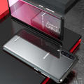 LUPHIE Double Glass 2nd Generation Magnetic Glass Case for Galaxy A50 [100% Satisfation Guaranteed]