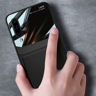Leather Lens Luxury Card Holder Case For Galaxy A50/A50s/A30s