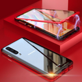 LUPHIE Double Glass 2nd Generation Magnetic Glass Case for Galaxy A70 [100% Satisfation Guaranteed]