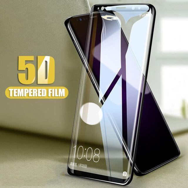 Original 5D Curved Edge Tempered Glass for Galaxy A9 2018