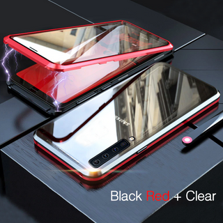 LUPHIE Double Glass 2nd Generation Magnetic Glass Case for Galaxy for A9 2018 [100% Satisfation Guaranteed]
