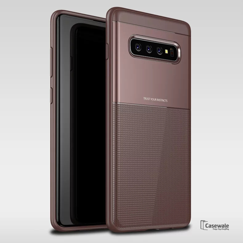 Luxury Armor Silicone Protective Case for Galaxy S10/ S10 Plus