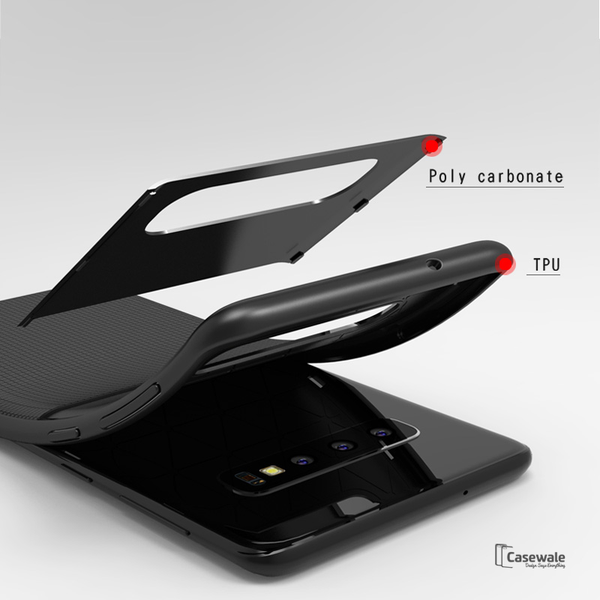 Luxury Armor Silicone Protective Case for Galaxy S10/ S10 Plus