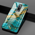 Luxury Artistic Marble Glass Case for OnePlus 7 / 7 Pro
