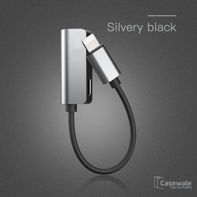 Audio Cable Adapter 3.5mm Headphone Jack for Apple iPhone 7/ 7 Plus