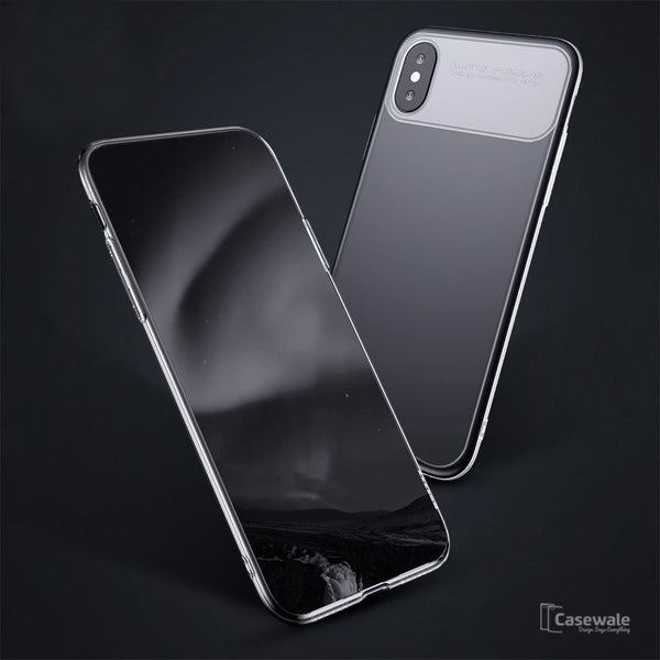 iPhone X Luxury Armor Ultra Thin TPU PC Double Protection Case