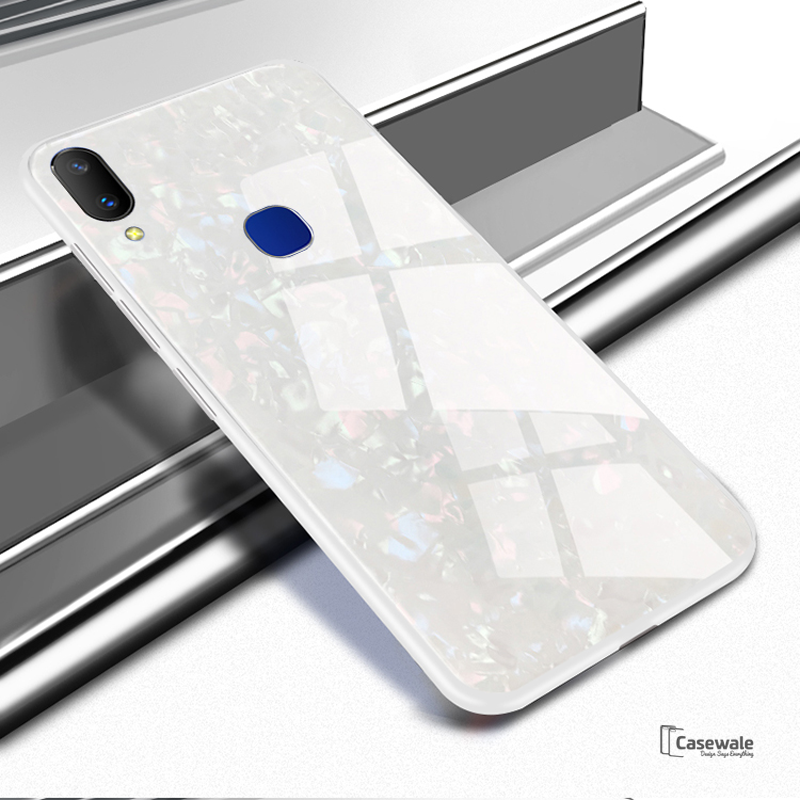 Luxury Marble Pattern Tempered Glass Case for Samsung Galaxy ( SALE )
