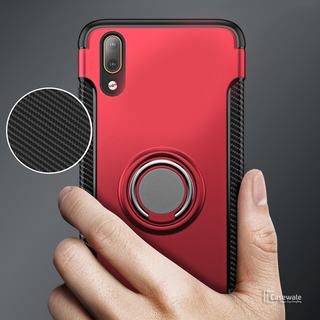 Luxury Armor Magnetic Car Holder Case for Vivo V11 Pro