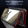 Luxury Double Glass 2nd Generation Magnetic Glass Case for iPhone X, XS, XR or XS Max