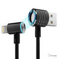 T-type Magnetic USB 2.1 A Fast Charging Cable for Apple iPhone
