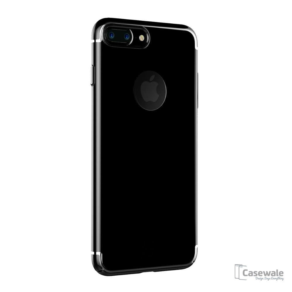 Apple iPhone 8, 8 Plus Jet Black Ultra-thin Original PC Hard Cover Case