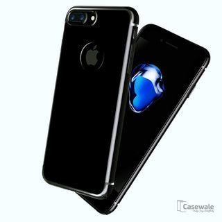 Apple iPhone 8, 8 Plus Jet Black Ultra-thin Original PC Hard Cover Case