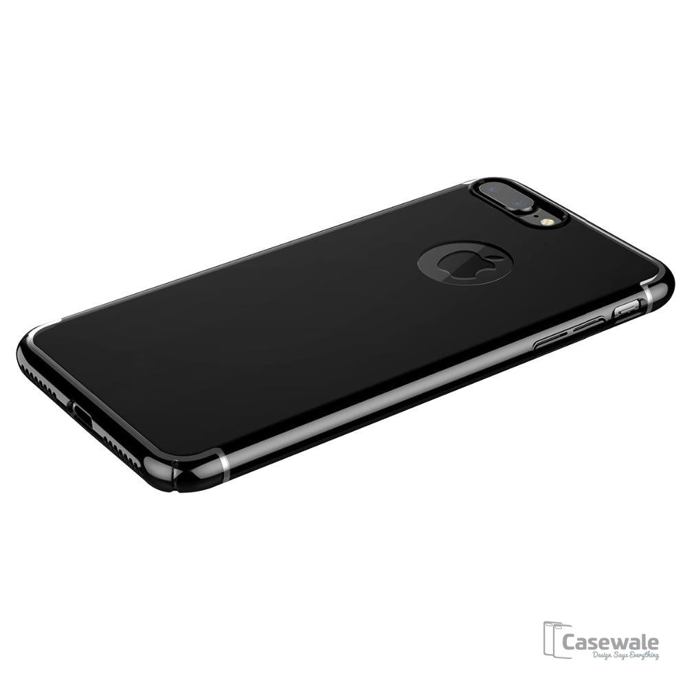 Apple iPhone 7, 7 Plus Jet Black Ultra-thin Original PC Hard Cover Case