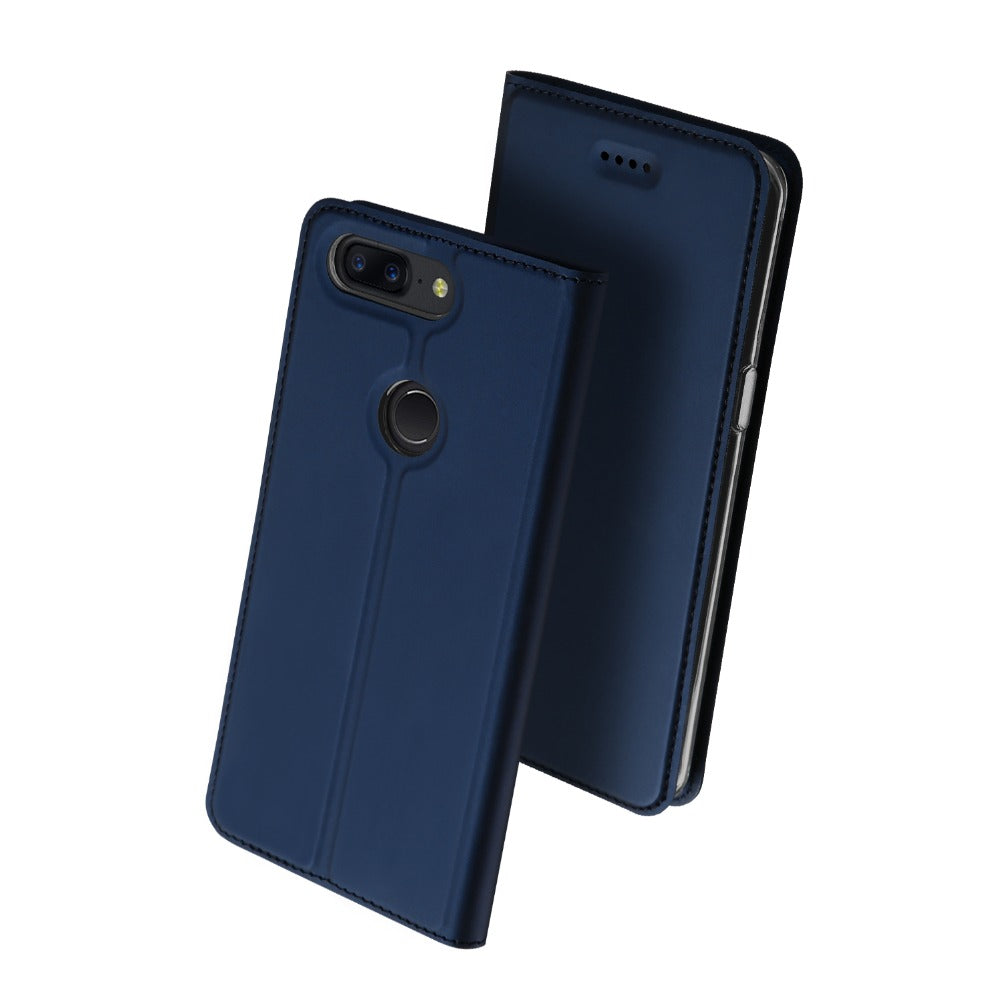 Luxury Leather Flip Case for OnePlus 5T