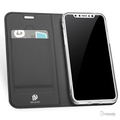 Luxury Leather Flip Case for iPhone X