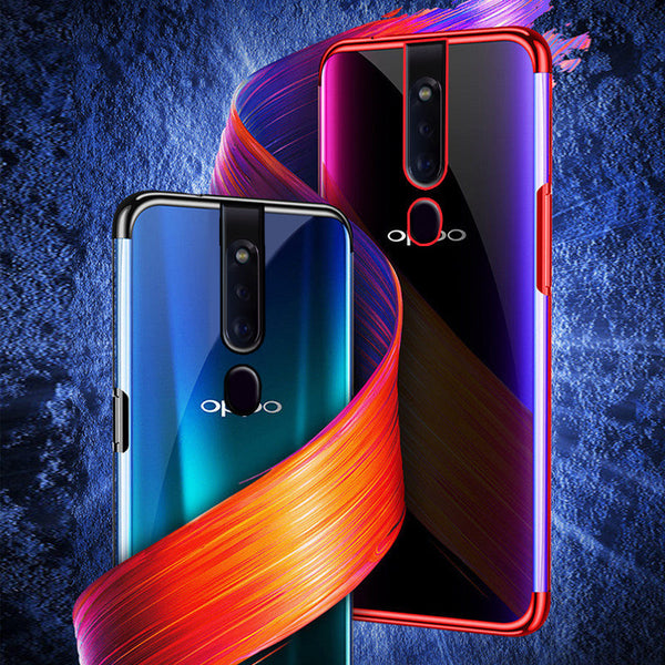 Luxury High-end Fashion Transparent Case For Oppo F11 Pro