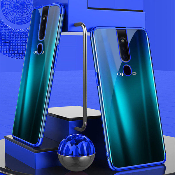Luxury High-end Fashion Transparent Case For Oppo F11 Pro