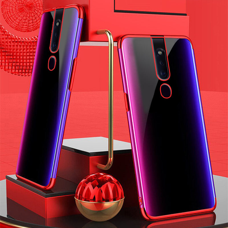 Luxury High-end Fashion Transparent Case For Oppo F11 Pro