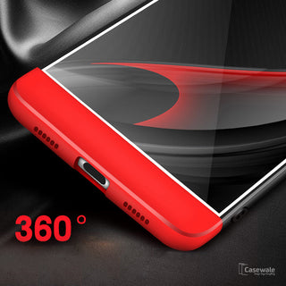 Luxury 360 Full Body Hard Frosted PC Case for Huawei Honor 6X