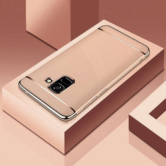 Luxury Electroplating 3 in 1 Case for Samsung Galaxy J6
