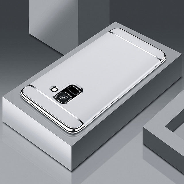 Luxury Electroplating 3 in 1 Case for Samsung Galaxy J6