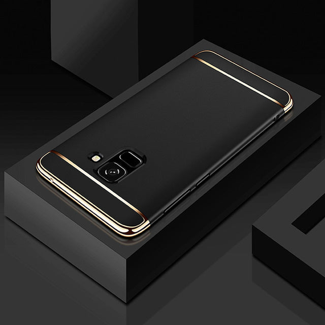Luxury Electroplating 3 in 1 Case for Samsung Galaxy J6