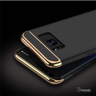 Luxury Gold Plating 3 in 1 Back Case for Samsung Galaxy Note 8