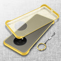 Luxury Frameless Semi Transparent Ring Finger Case for OnePlus 7 / 7 Pro