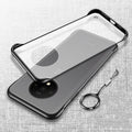 Luxury Frameless Semi Transparent Ring Finger Case for OnePlus 7 / 7 Pro