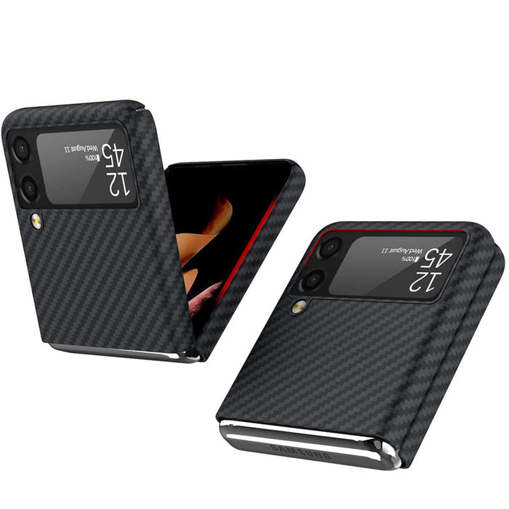 Galaxy Z Flip 3 Ultra Thin Carbon Fiber Case