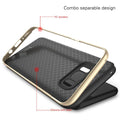 Luxury Hybrid Hard PC Silicone Protective Back Cover