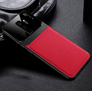 Leather Lens Luxury Card Holder Case For Galaxy S9/ S9 Plus