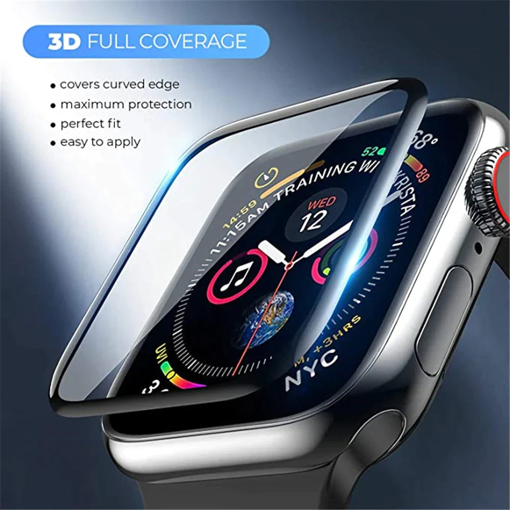 iWatch Series 3D Waterproof Full Screen Protector for Apple Watch