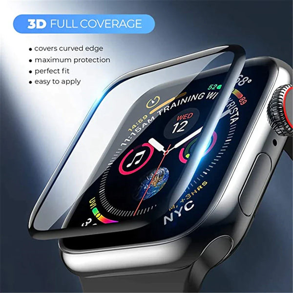 iWatch Series 3D Waterproof Full Screen Protector for Apple Watch