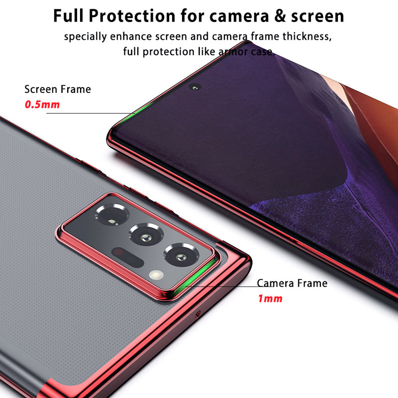 High-end Fashion Transparent Case for Galaxy Note 20 / 20 Ultra