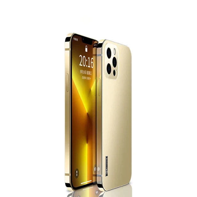 iPhone 13 Series Stainless Steel Glass Protective Case