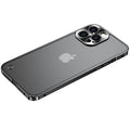 iPhone 13 Series Metal Frame Case with Hippocampus Buckle