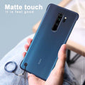 Luxury Frameless Semi Transparent Ring Finger Case for Redmi Note 8 / Note 8 Pro