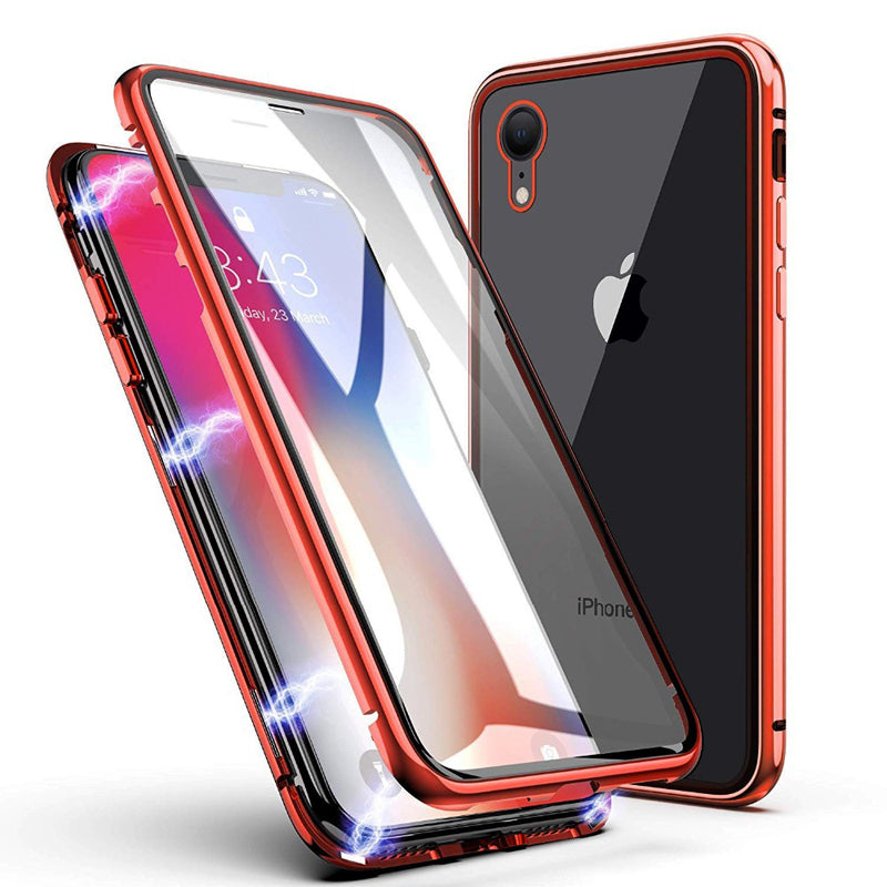 Luxury Double Glass 2nd Generation Magnetic Glass Case for iPhone X, XS, XR or XS Max