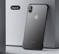 Luxury Frameless Semi Transparent Ring Finger Case for iPhone X Series